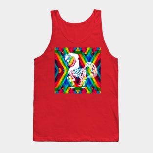 the pride and the unicorn in love parade Tank Top